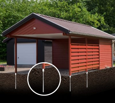 Foundation for modular homes