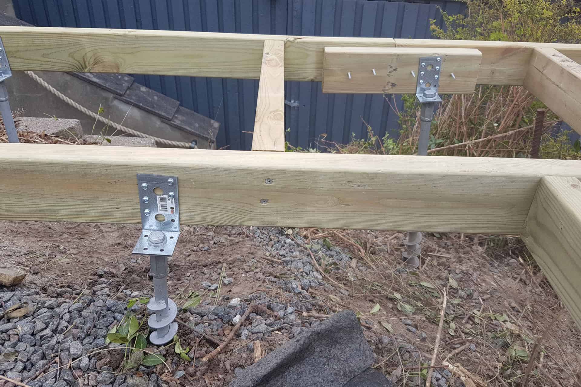 How to build a deck - GroundPlug Easy Mounting System